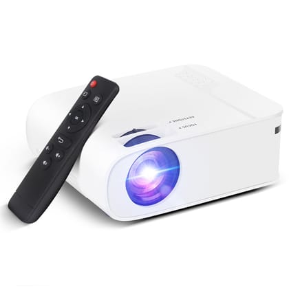 AUSHA 1080p Smart Projector with Android 9.0 | 11500 Lumens Home Theater Projector