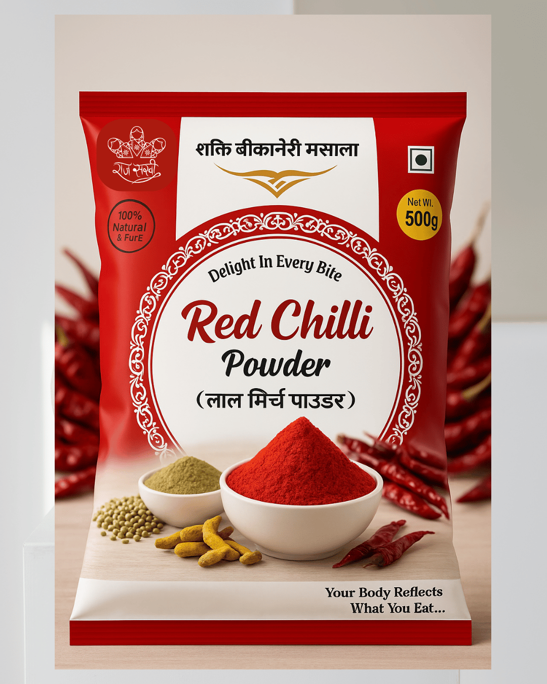 Rajsakhi Shakti Spices- Red Chili Powder