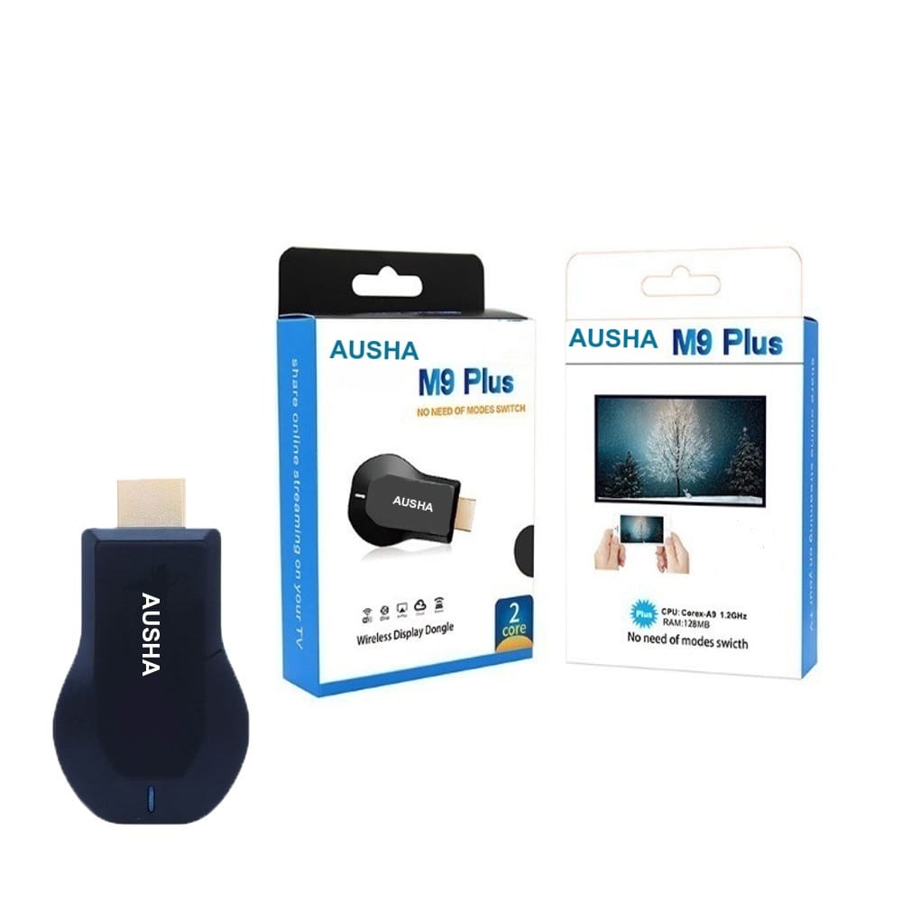AUSHA Wireless HDMI Display Adapter | Screen Mirroring for TV, Projector & Monitor