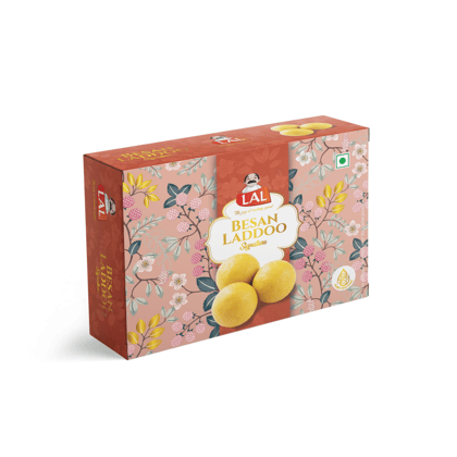 Lal Sweets Besan Laddoo Premium 400gm || Made with Pure Desi Ghee || Handcrafted Indian Traditional Sweet Lal Sweets Besan Laddoo Premium 400gm || Made with Pure Desi Ghee || Handcrafted Indian Traditional Sweet