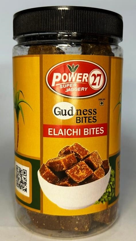 Power27 Super Jaggery I GUDness Bites I Elaichi
