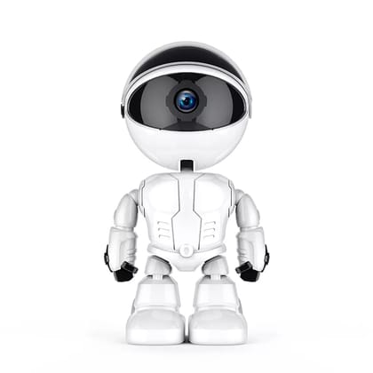 AUSHA WiFi CCTV Robot Camera | 1080p HD Smart Home Security with 360° View & Auto Tracking