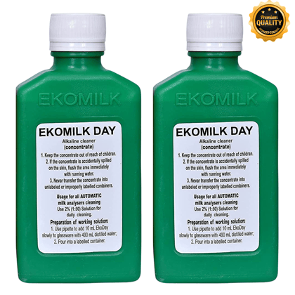Eko Day Milk Analyzer Daily Milk Analyzer Cleaner For Milk Analyzer Cleaner PAck Of 2 Eko Day Milk Analyzer Daily Milk Analyzer Cleaner For Milk Analyzer Cleaner PAck Of 2