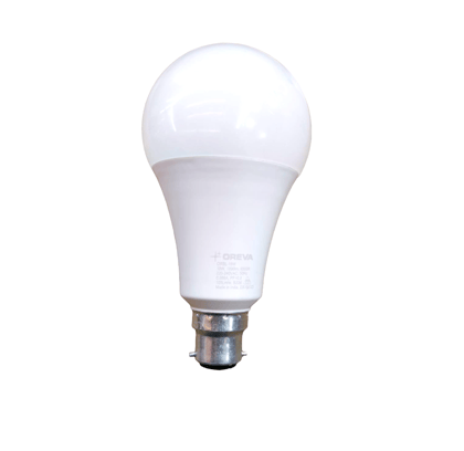 OREVA 18WATT LED LAMP 6500K B22 PIN (1 YEAR WARRANTY)