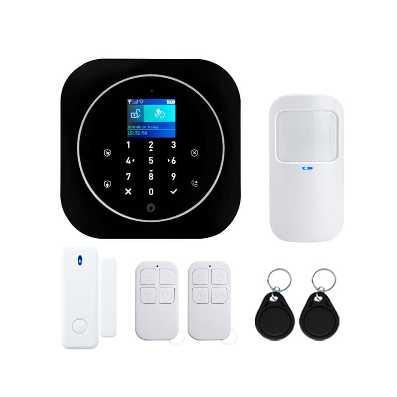 AUSHA Smart Door & Motion Alarm with App Control | PIR Sensor & Magnetic Door Alarm | Home Security System