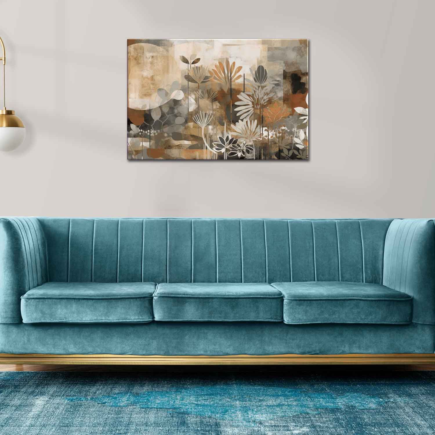 PAINTINGS OF AUTUMN ECHOES 24in X 16in WITH BLACK FRAME