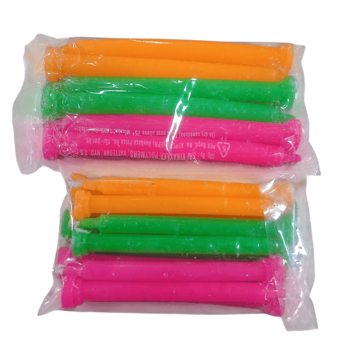 Multicolor candles - Pack of 2