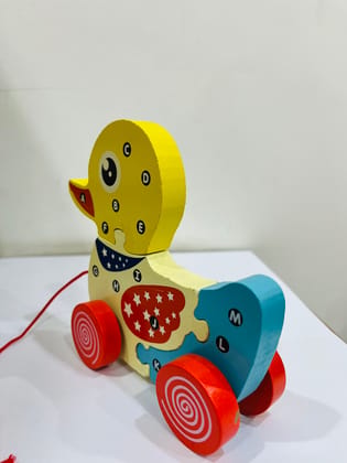 Wooden Duck Toy - Educational & Fun