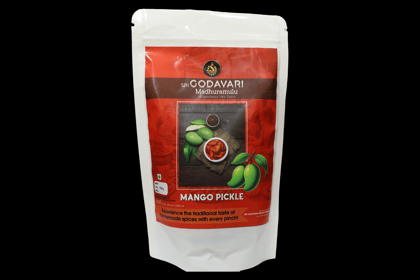 Sri Godavari Godavari Madhuramulu Mango Pickle - Authentic Homemade Spices - 250g