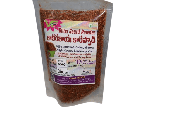 Bitter Gourd Powder - Kakarakaya Karampodi (100g)