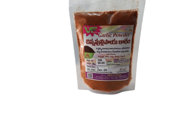 VIRAJ FOODS Garlic Powder - Premium Quality Spice