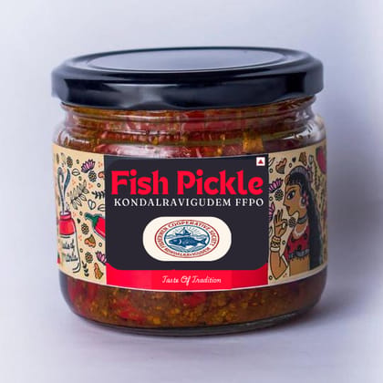 Kondalranigudem FFPO Fish Pickle - 300gm Kondalranigudem FFPO Fish Pickle - 300gm
