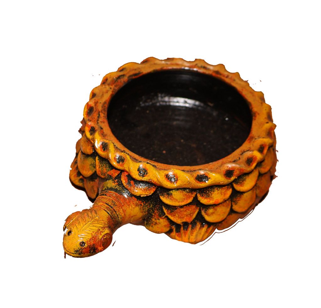 Turtle Shaped Planter - Decorative Pot for Plants