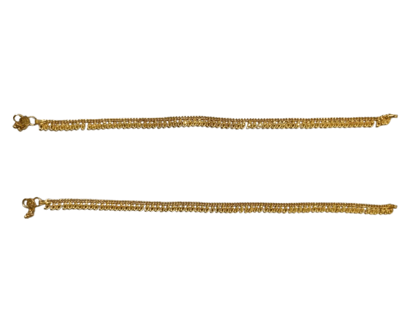 Elegant Gold Anklets for Women
