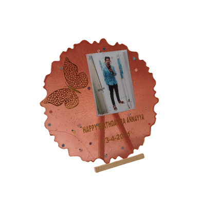 Personalized Butterfly Photo Frame - Unique Gift