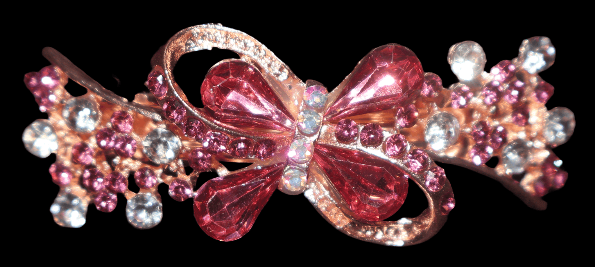 Crystal Butterfly Hair Accessory