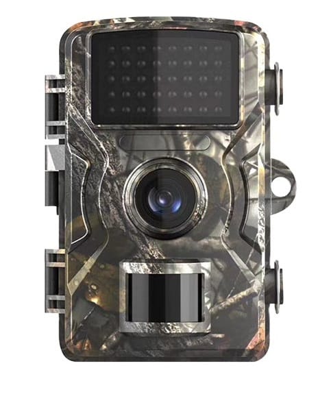 AUSHA E2 Trail Camera | Wildlife, Home & Farm Monitoring with Night Vision and 0.8s Trigger