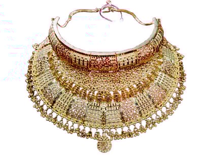 1 Gram Exquisite Gold Necklace with Intricate Detailing 1 Gram Exquisite Gold Necklace with Intricate Detailing