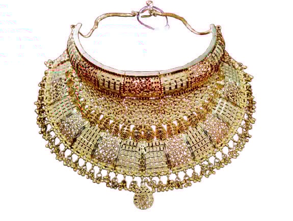 1 Gram Exquisite Gold Necklace with Intricate Detailing