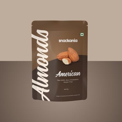 Snackania American Almonds I Badam I Raw American Almonds I Natural I High in Fiber & Boost Immunity | Real Nuts 480 Gram Snackania American Almonds I Badam I Raw American Almonds I Natural I High in Fiber & Boost Immunity | Real Nuts 480 Gram