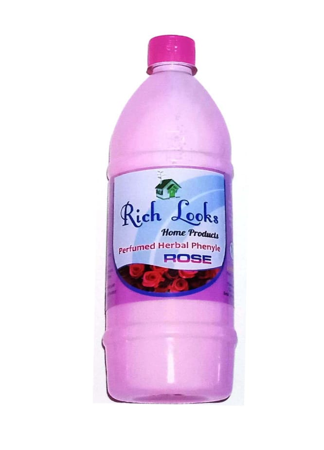 Rich Looks Rose Perfumed Herbal Phenyle Floor Cleaner