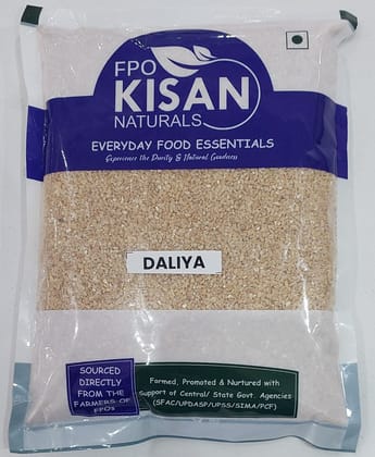 FPO Kisan Naturals Daliya - Everyday Food Essential FPO Kisan Naturals Daliya - Everyday Food Essential