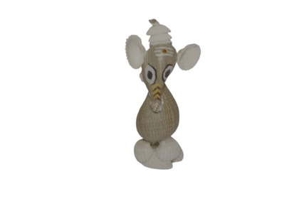 Handmade Seashell Ganesha Idol Handmade Seashell Ganesha Idol