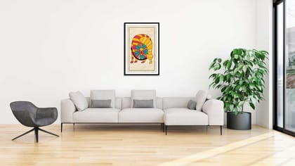 VIBRANT ANIMAL ART FRAMED PRINT 16in X 24in WITH BLACK FRAME VIBRANT ANIMAL ART FRAMED PRINT 16in X 24in WITH BLACK FRAME