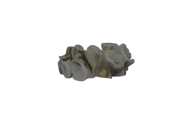 Seashell-Inspired Sculptural Bracelet