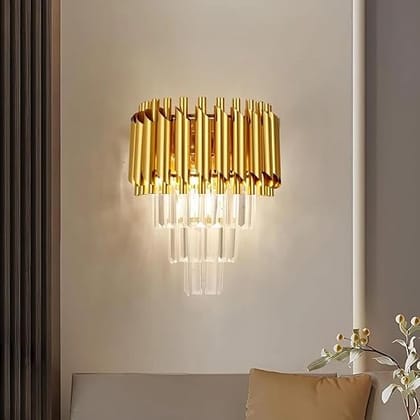 3 Layer Gold Crystal Led Wall Lamp, Wall Lights for Living Room Modern, Fancy Lights, Antique Home Decor for Living Room, Wall Lights for Home Decoration. 3 Layer Gold Crystal Led Wall Lamp, Wall Lights for Living Room Modern, Fancy Lights, Antique Home Decor for Living Room, Wall Lights for Home Decoration.