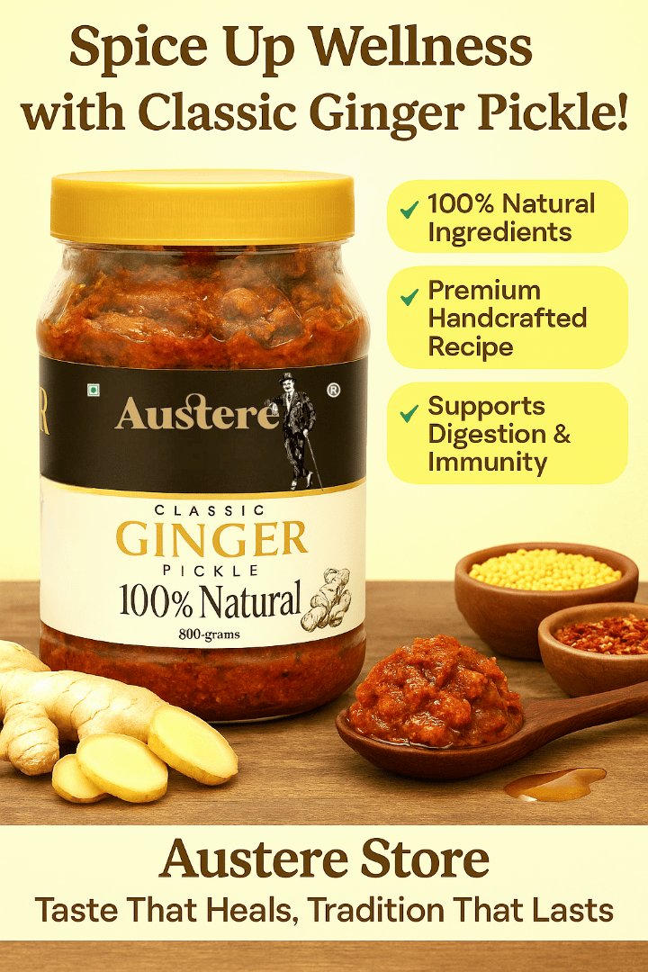 Ginger pickle | handmade process | 800 gram