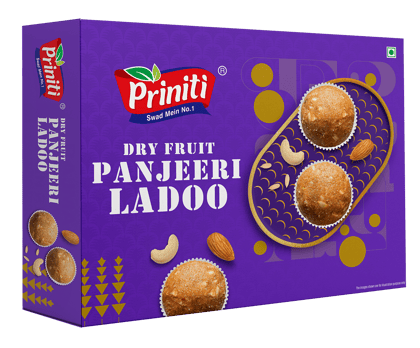 Priniti Dry Fruit Panjeeri Ladoo - Healthy & Delicious Snack Priniti Dry Fruit Panjeeri Ladoo - Healthy & Delicious Snack
