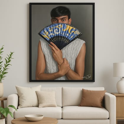 Whispers of Van Gogh – Portrait with Fan