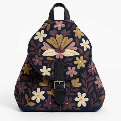 Floral Pattern Backpack - Stylish & Functional Floral Pattern Backpack - Stylish & Functional