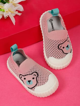 Teddy Toddlers' First Step Breathable Shoes - Pink (Unisex) Teddy Toddlers' First Step Breathable Shoes - Pink (Unisex)