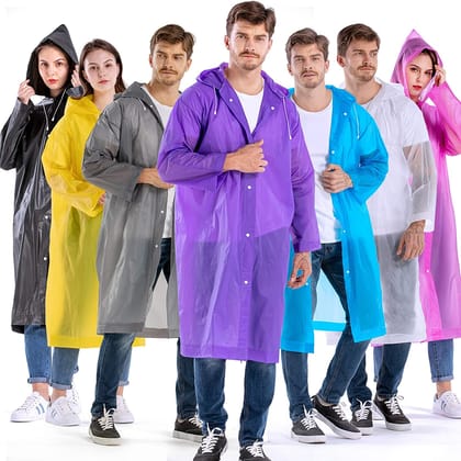 EVA Waterproof Unisex Raincoat