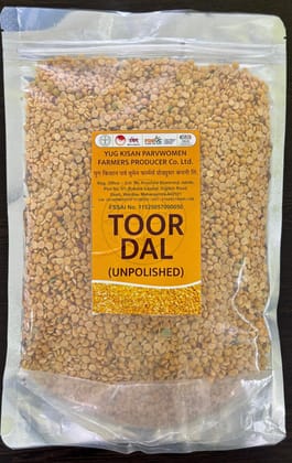 Yug Kisan Parv Women Farmers - Toor Dal (Unpolished) Yug Kisan Parv Women Farmers - Toor Dal (Unpolished)