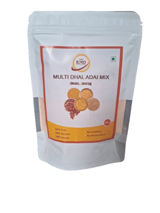 KMD Multi Dhal Adai Mix - 250g | 100% Pure, Natural & Vegan