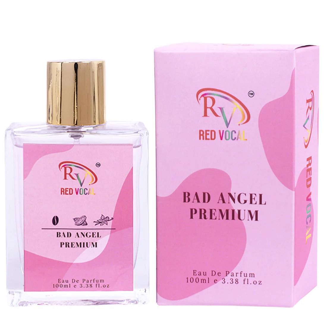 Red Vocal Bad Angel Premium Eau De Parfum for Women – 100ml | Bold & Alluring Long-Lasting Fragrance