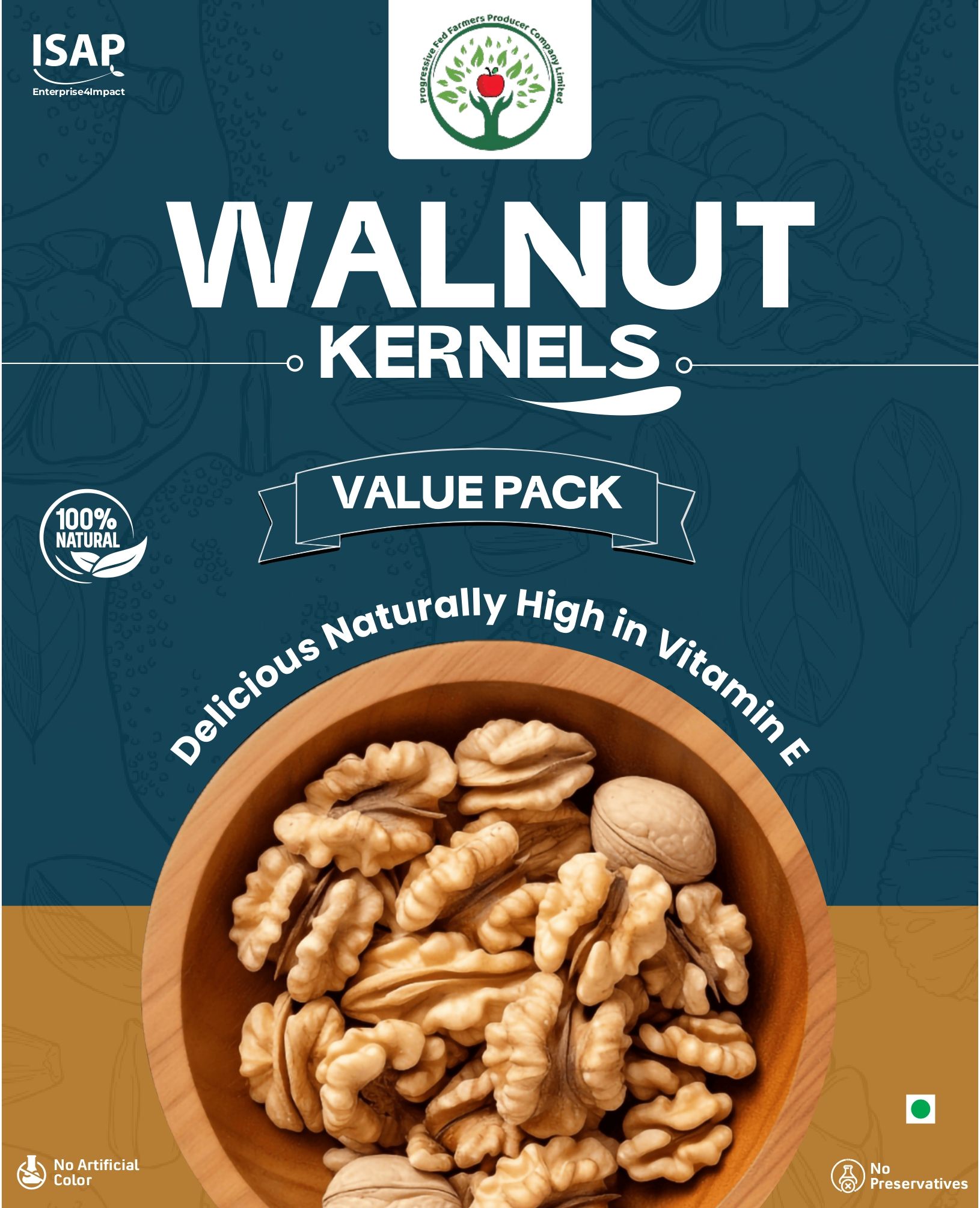 Walnut Kernels - Fresh & Delicious