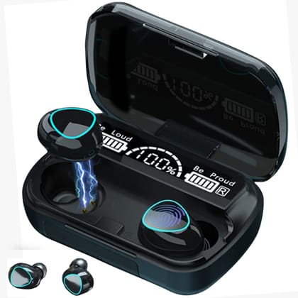 Wireless Bluetooth Earbuds with Digital Display - MultiColor