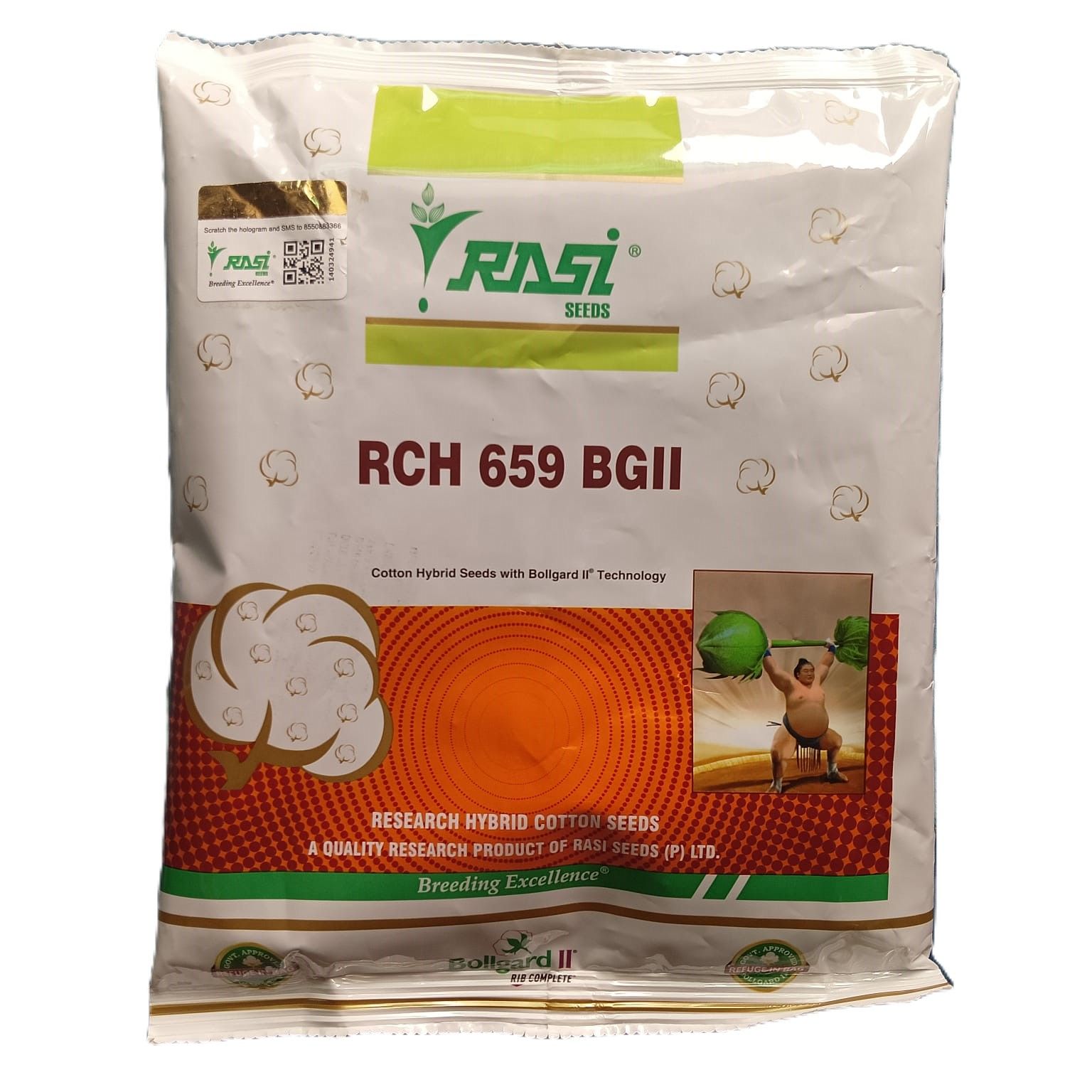 RCH 659 BGII Cotton Hybrid Seeds with Bollgard II Technology