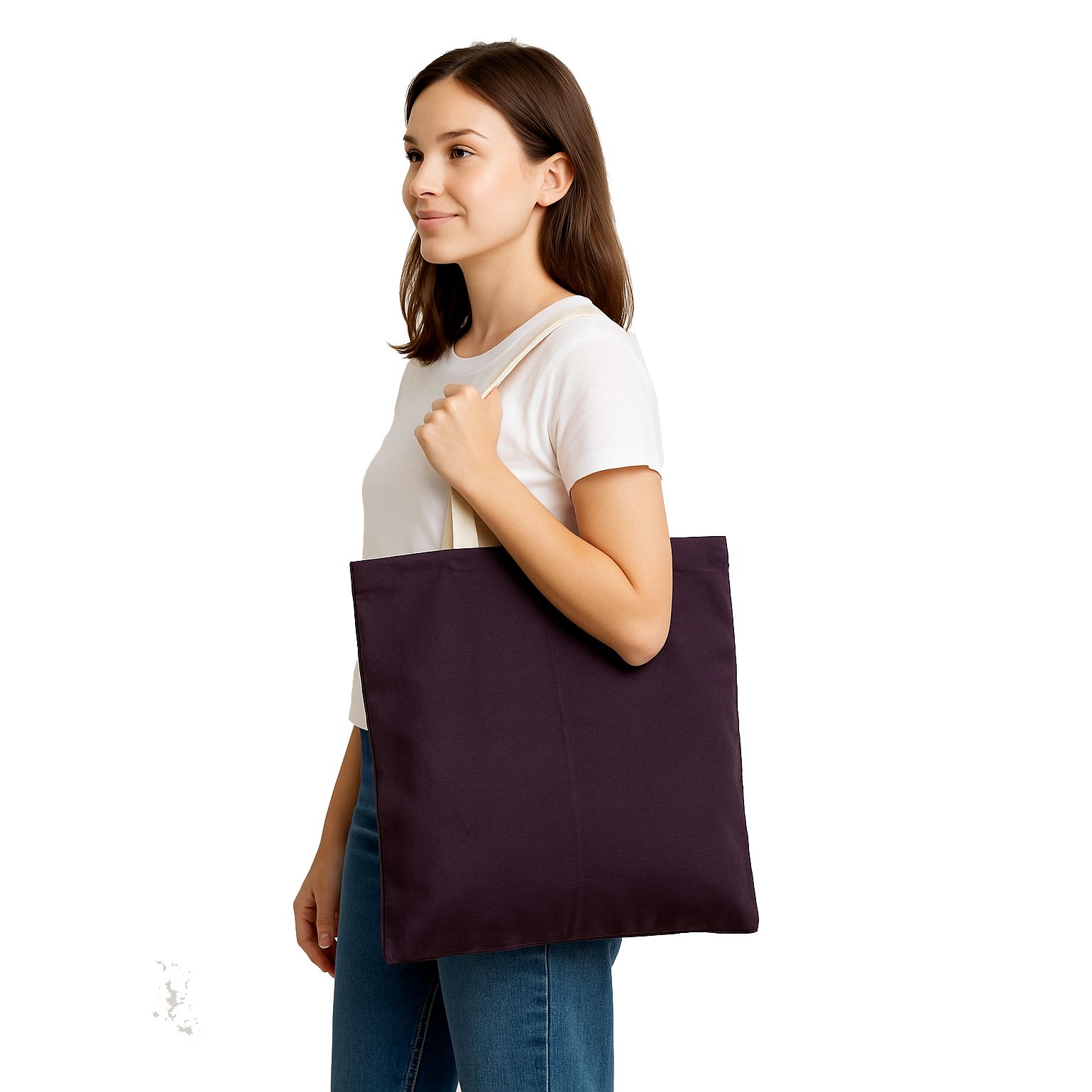 Cotton Cloth, Soft Friendly Premium Quality Shopping bag (Washable & Reusable) - Medium Size