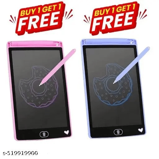 Buy 1 Get 1 Free – LCD Writing Tablet for Kids (Pack of 2 Slates) | Reusable Digital Drawing & Writing Pad