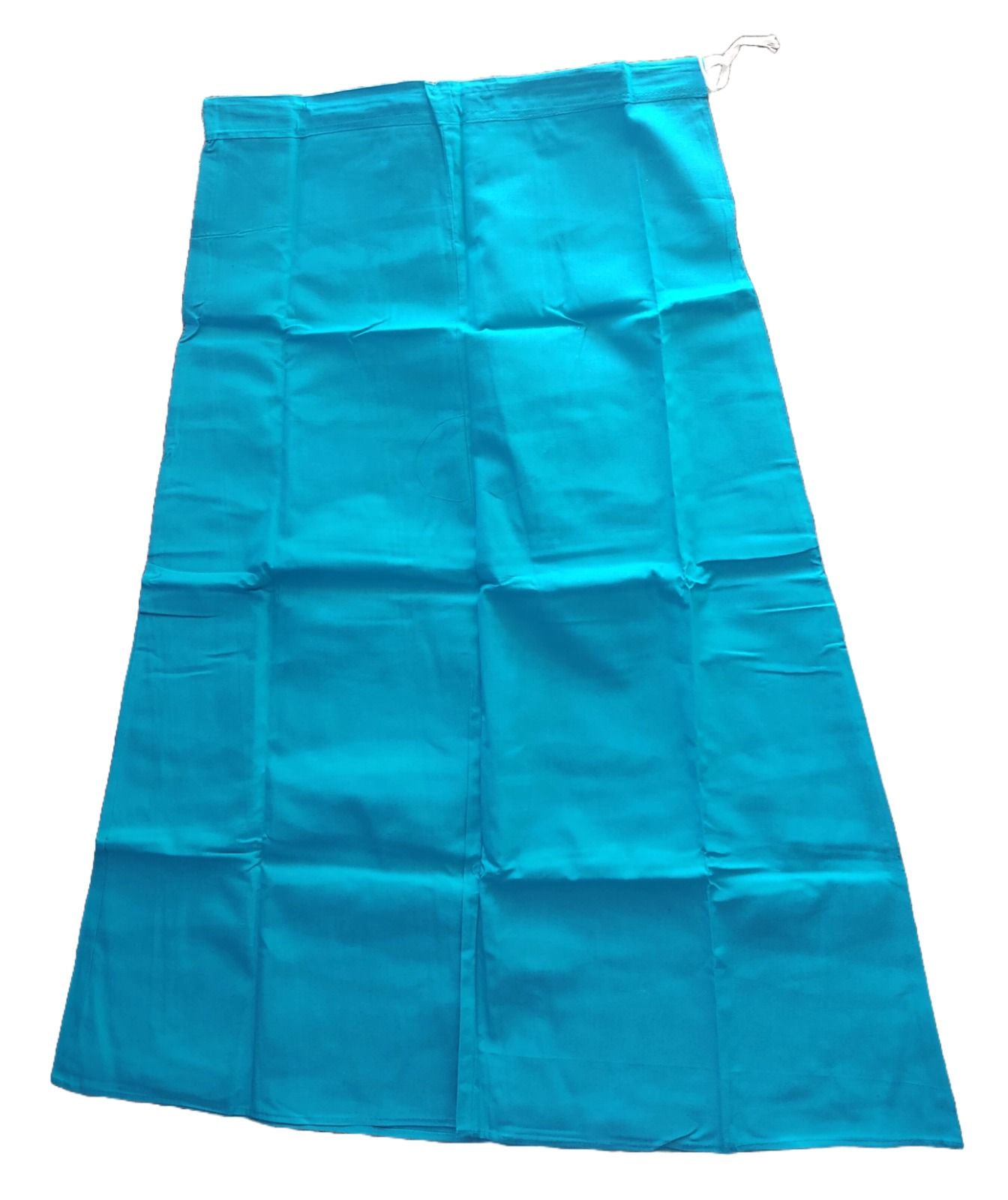Blue Colour Pure Cotton Saree Petticoat for Women's