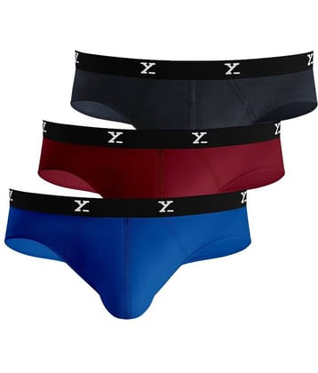 XYXX Pack of 3 Modal Briefs For Men's ( Multicolor )