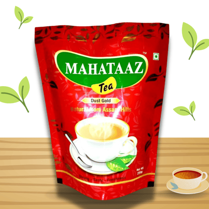 MAHATAAZ Dust Gold Tea - Assam Hills Blend - 250g