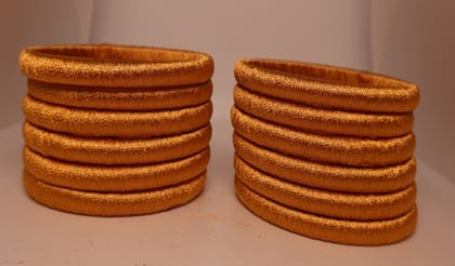 Golden Thread Bangles - Elegant & Stylish Wrist Accessories