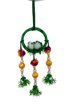 Handmade Birds on Nest Decorative Hanging - Home Decor