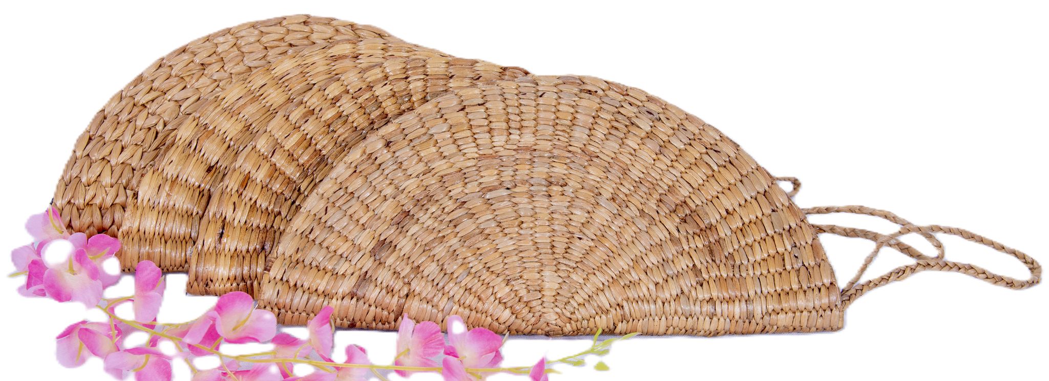 Coin Purse with Handle (Arrow Shape Weaving) 